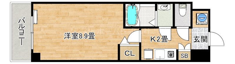 ナジック香ヶ丘マンションの間取り写真