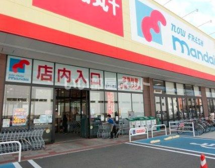 スーパー　万代　柏原本郷店（スーパー）まで1260m