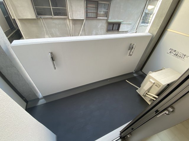 バルコニー　落ち着いた時間を過ごせるバルコニーです
