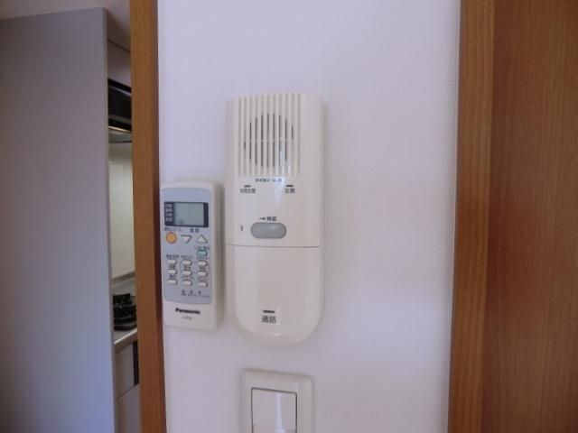 セキュリティ　インターフォン付き