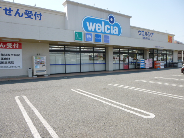 ドラックストア　ウエルシア薬局群馬大泉店（ドラッグストア）まで540m