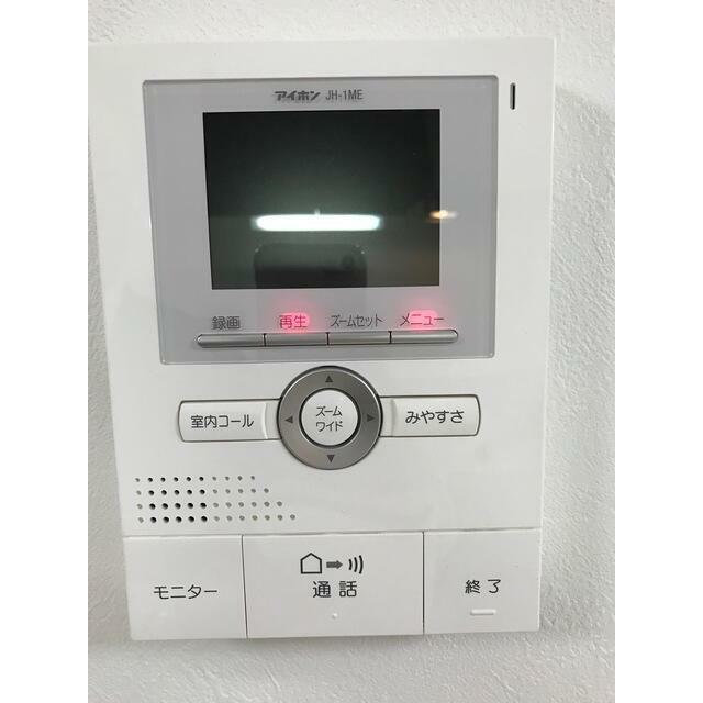 セキュリティ　モニター付きインターホンで防犯面も安心です！