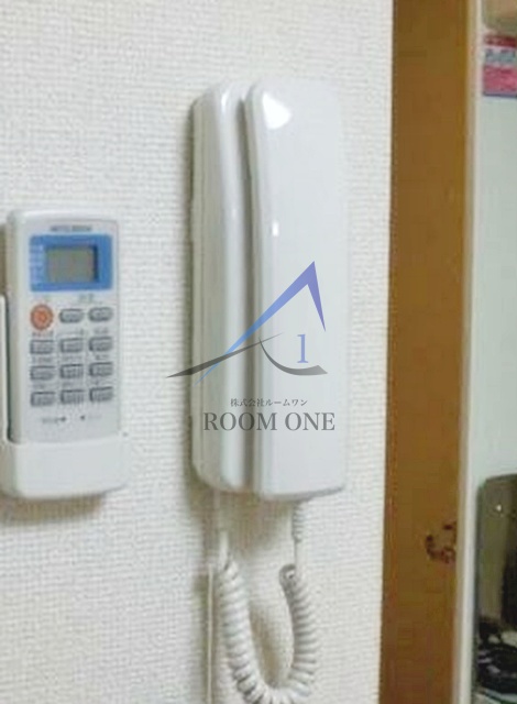 セキュリティ　インターホンです。