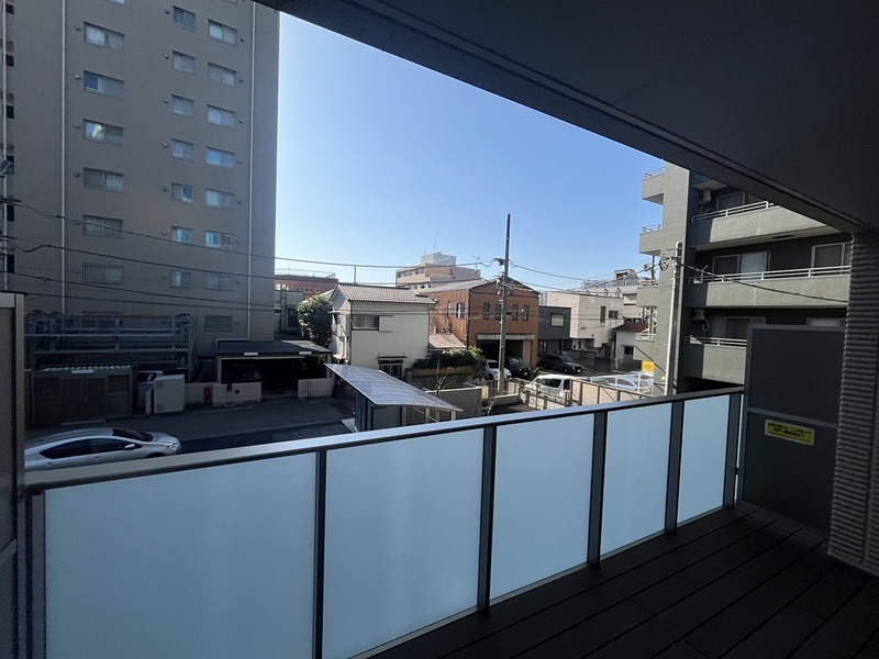 眺望　ベランダからの景色になります。