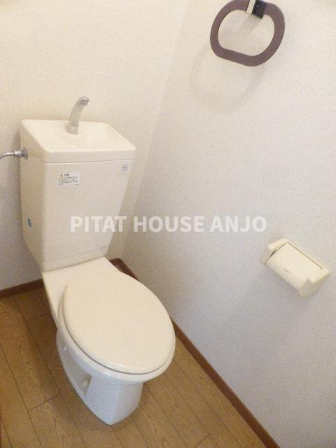 トイレ　ゆったりとした空間のトイレです