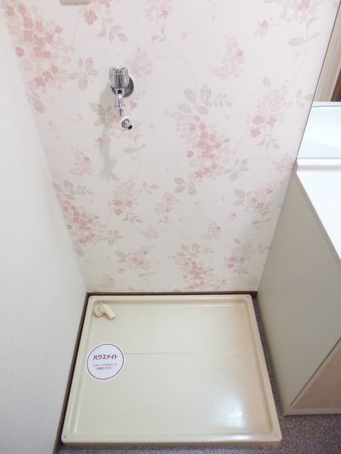 その他　防水パン付　室内洗濯機置場！
