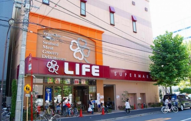 スーパー　ライフ 神田和泉町店（スーパー）まで529m