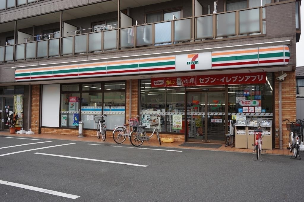 コンビニ　セブンイレブン 蒲生旭町店（コンビニ）まで345m