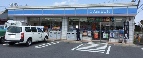 コンビニ　ローソン　甲南市原店（コンビニ）まで404m