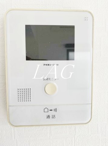 セキュリティ　モニター付きインターホンです。