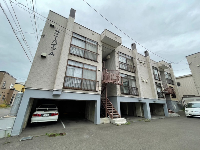 建物外観　札幌市東区伏古１条「サニーハイツＡ」