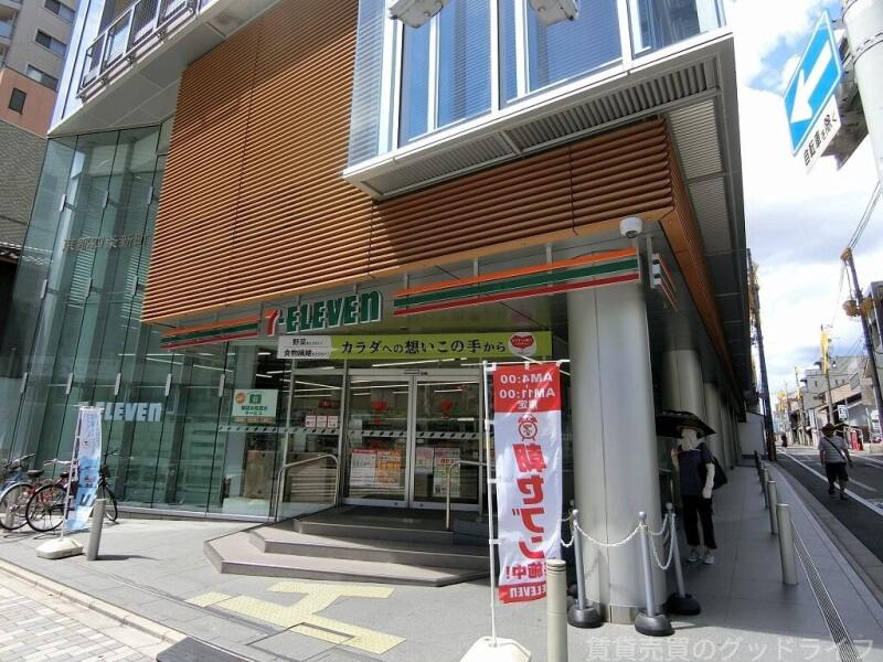 コンビニ　セブンイレブン京都四条新町店（コンビニ）まで41m