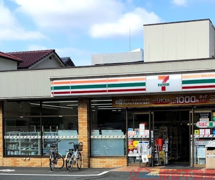 コンビニ　セブンイレブン茨木舟木町東店（コンビニ）まで110m