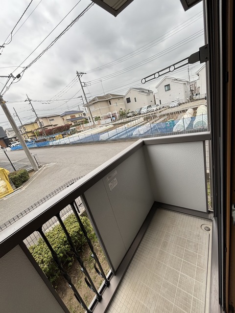 バルコニー　別部屋参考写真です