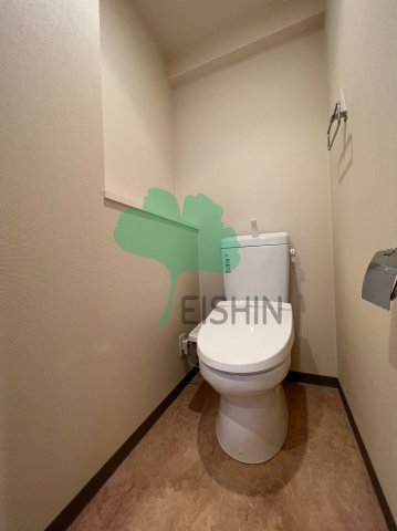 トイレ　清潔感のあるトイレです。