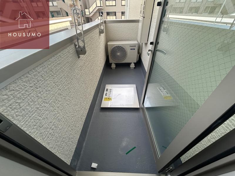 バルコニー　落ち着いた時間を過ごせるバルコニーです