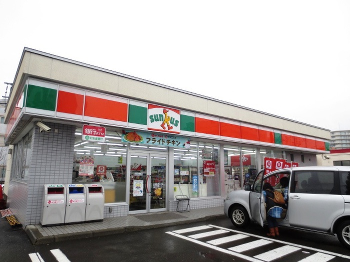 コンビニ　サンクス（コンビニ）まで450m