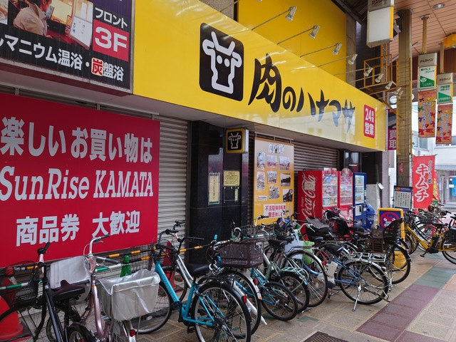 スーパー　肉のハナマサ蒲田店（スーパー）まで391m