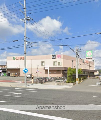 スーパー　ライフ東淡路店（スーパー）まで472m