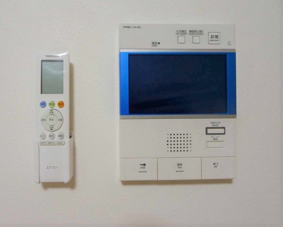 セキュリティ　※別部屋の写真です