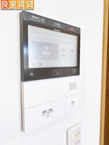 セキュリティ　モニター付きインターホン