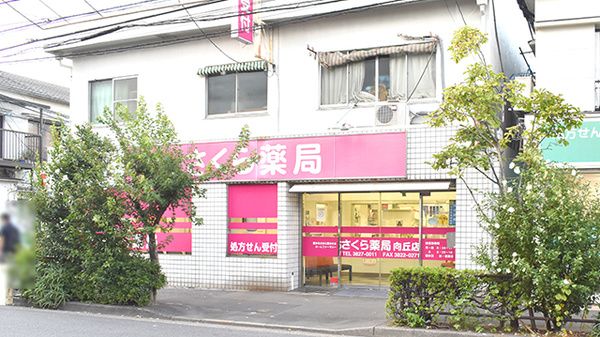 ドラックストア　さくら薬局向丘店（ドラッグストア）まで317m