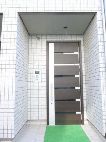 エントランス　カサート駒込　北区上中里１