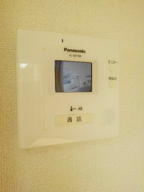 セキュリティ　モニター付きインターホン