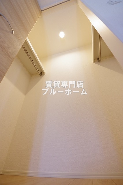収納　大容量のウォークインクローゼットです！