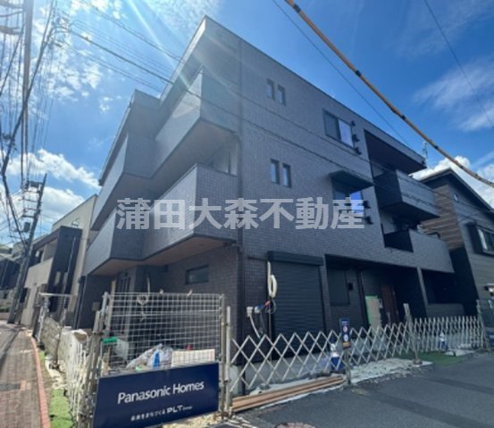 建物外観　2026年9月築　軽量鉄骨造地上3階建てパナソニックホームズ