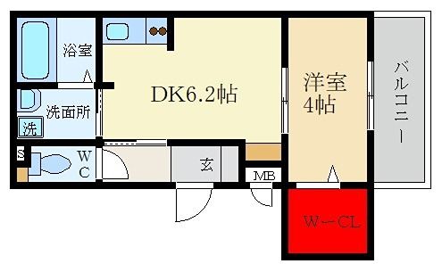A-NEXT星ヶ丘の間取り写真