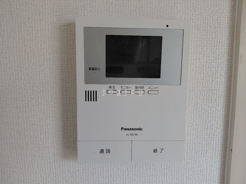 セキュリティ　モニター付きインターホンで来客確認も安心です！