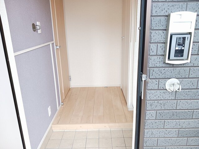 玄関　毎日通る玄関はこちらです