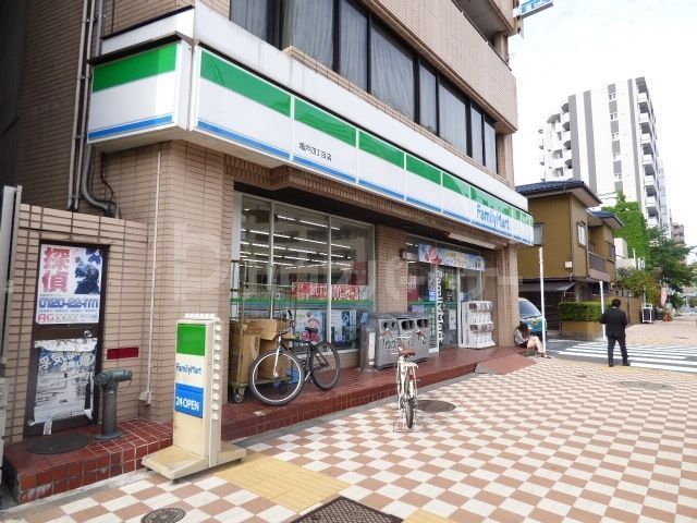 コンビニ　ファミリーマート亀戸四丁目店（コンビニ）まで850m