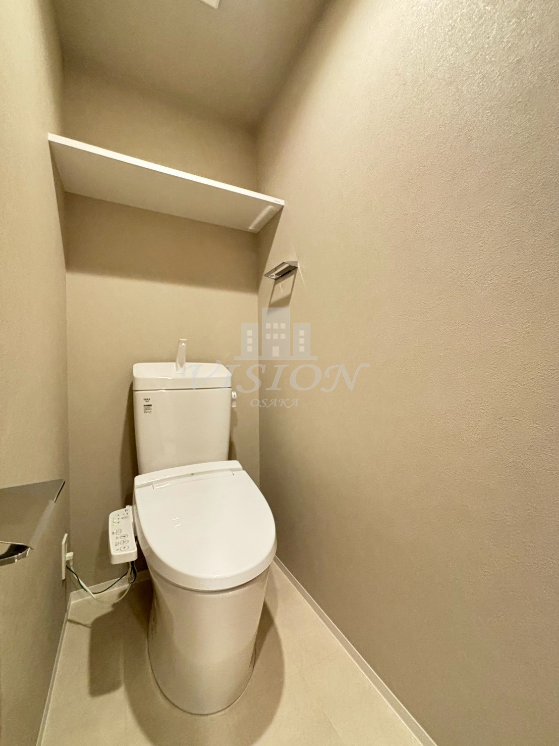 地下鉄御堂筋線 東三国駅 徒歩1分 15階建 築1年のトイレ写真