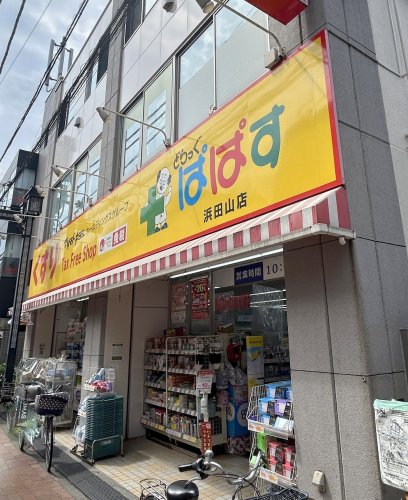 ドラックストア　どらっぐぱぱす 浜田山店（ドラッグストア）まで419m