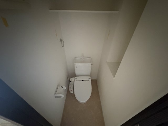 トイレ　ゆったりとした空間のトイレです