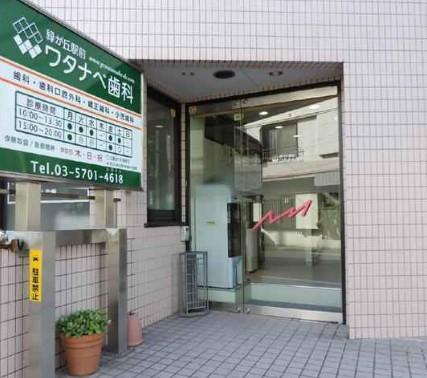 病院　緑が丘駅前ワタナベ歯科（病院）まで562m