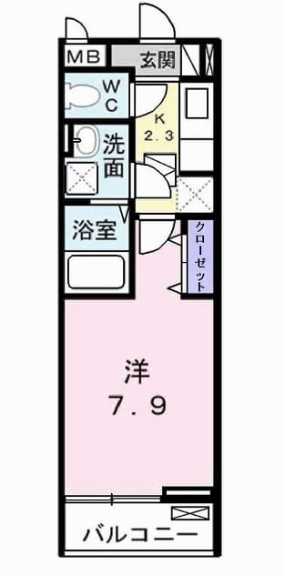 プロスペリテIIの間取り写真