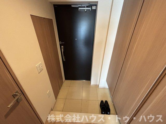 ライオンズタワー柏の玄関写真