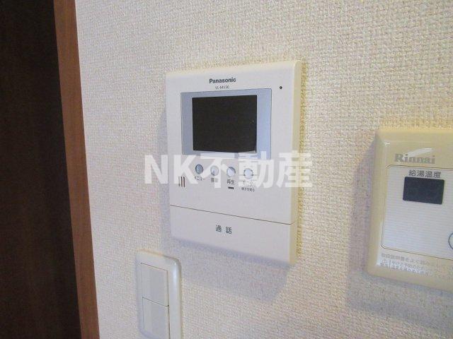 セキュリティ　モニターフォンです
