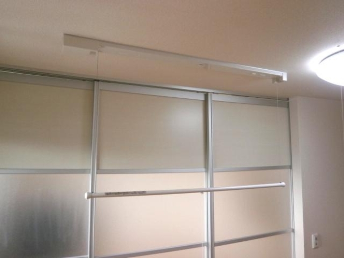 その他設備　室内物干し