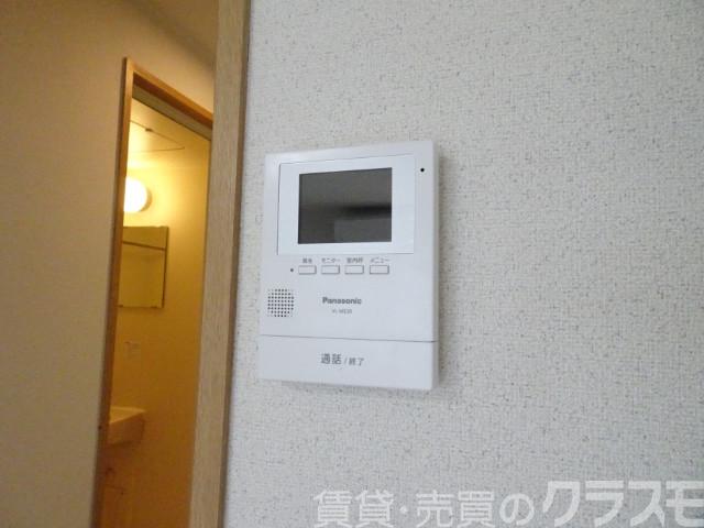 セキュリティ　来訪者が確認できるモニターホン♪