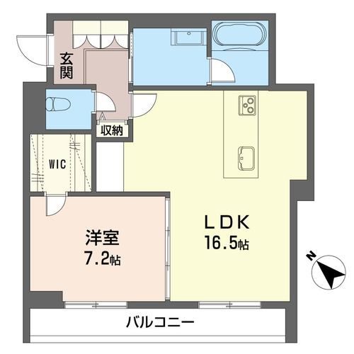 サントリナの間取り写真