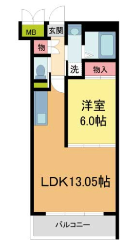 プレジオ西宮今津の間取り写真