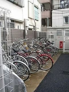 駐車場　駐輪場です