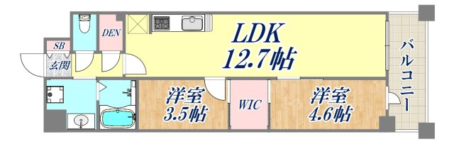 LiveCasa西宮本町の間取り写真
