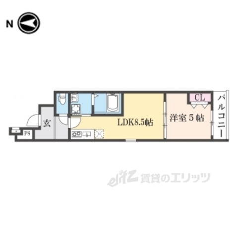 フジパレス新伊丹駅東イーストの間取り写真
