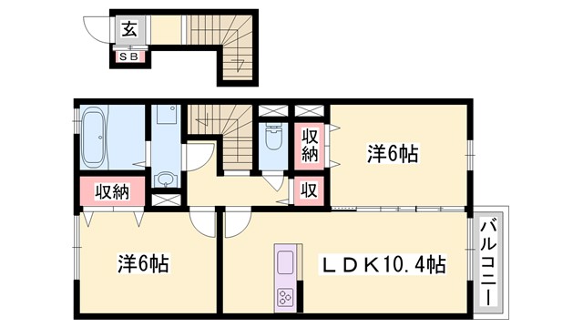 KOURAI GREENの間取り写真