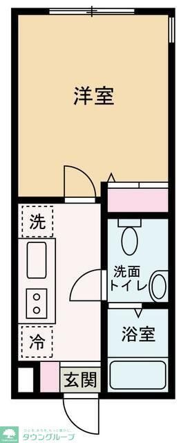 アザーレ・クオン読売ランド前壱番館の間取り写真
